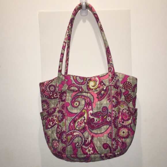 Vera Bradley Handbags - Vera Bradley Campus Tote in Paisley Meets Plaid